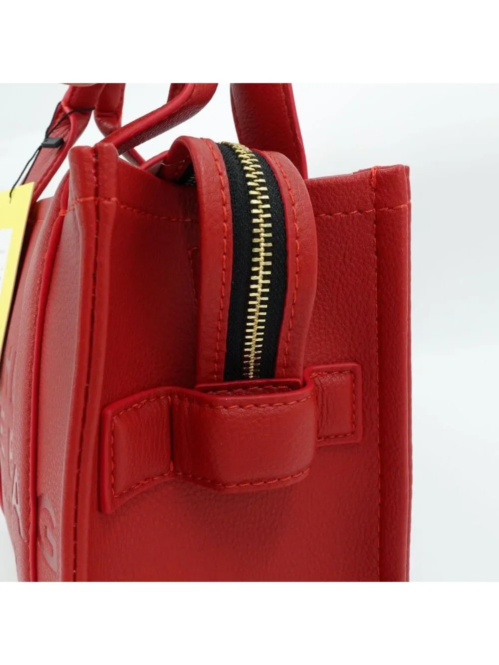 Marc Jacobs Women's The Small Tote Leather Bag Red OS